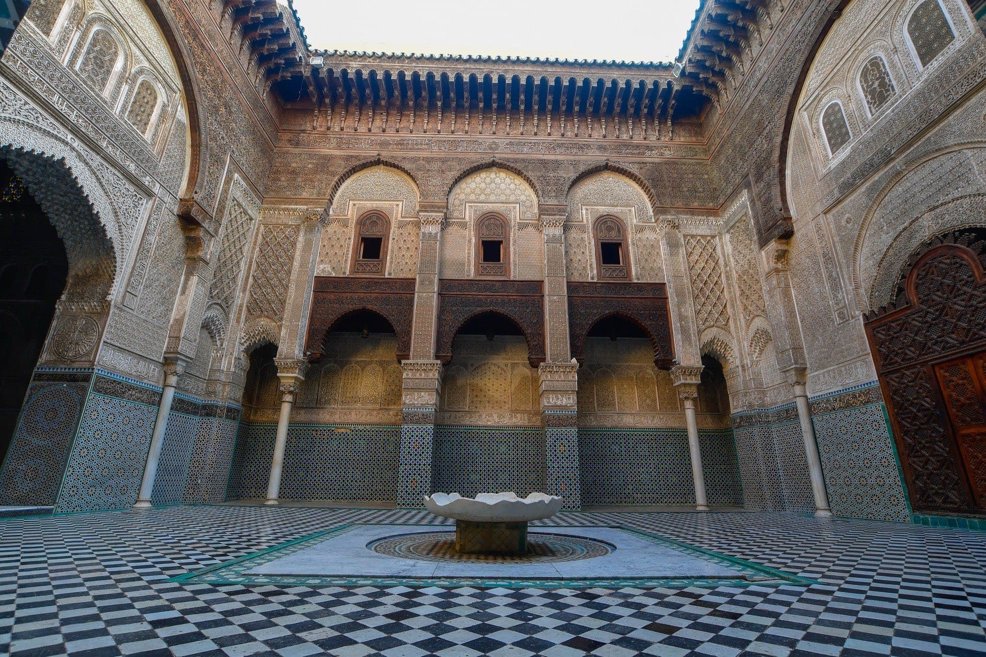 Médersa al-Attarine, Fès.
